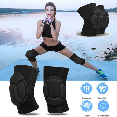 Protective Knee Pads, Thick, Anti - slip, Knee Sleeve - Epic Trends and Gifts - Safety Knee Pads - KneeGuard Pro Leg Armor - Epic Trends and Gifts - Sporting Goods - KneeGuard Pro Leg Armor
